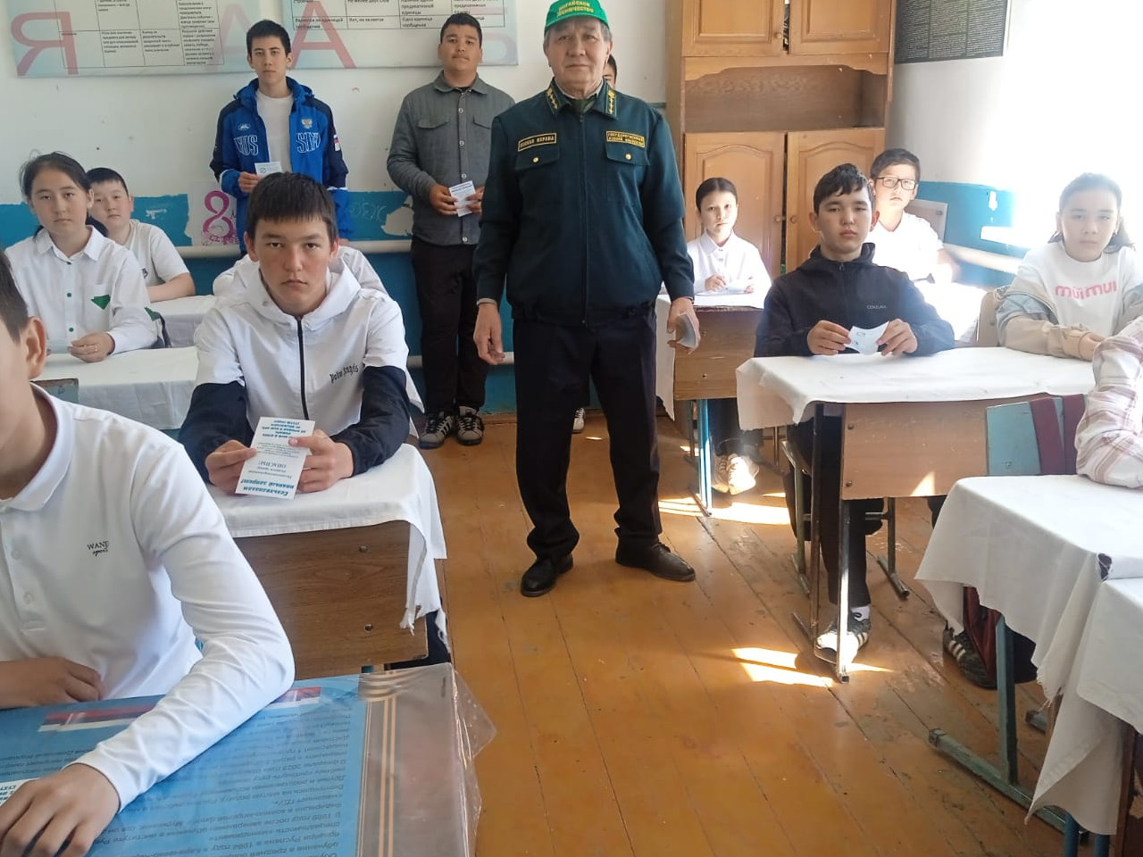открытый урок Ногайское лесничество