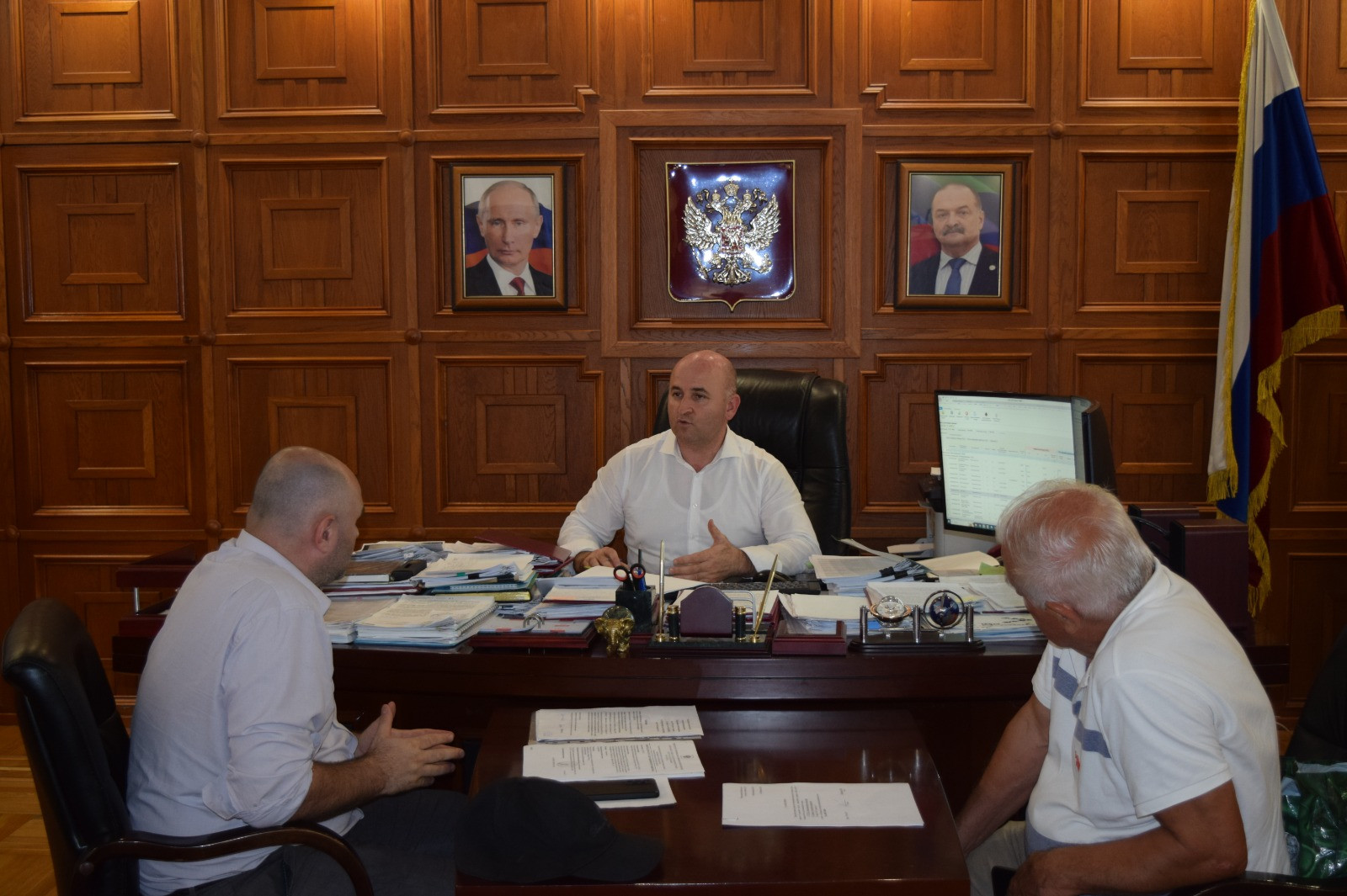 Руководитель Даглесхоза провёл очередной приём граждан