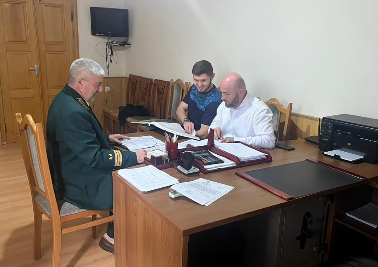 Рабочая поездка руководителя Даглесхоза