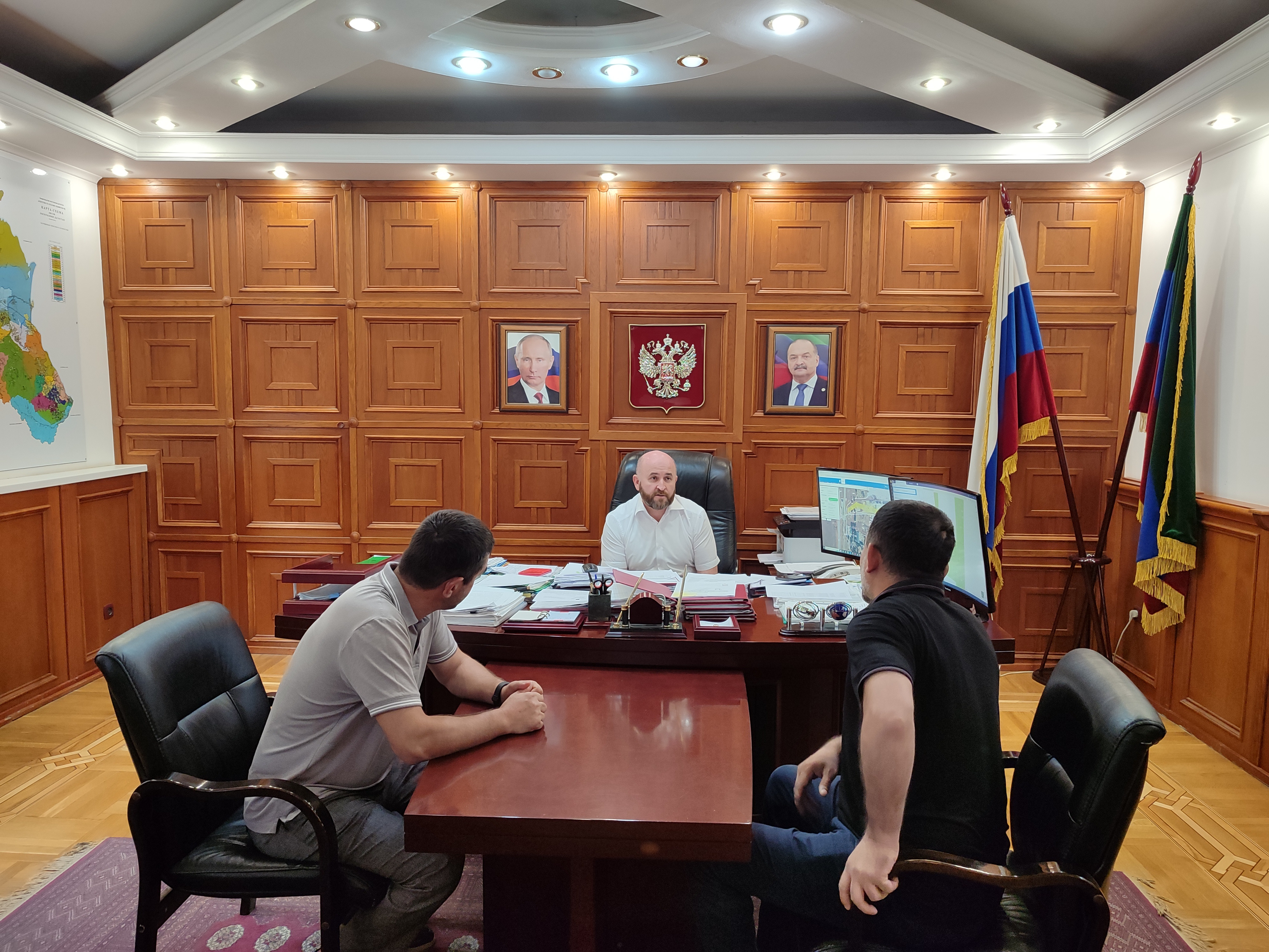 В Даглесхозе прошёл очередной приём граждан