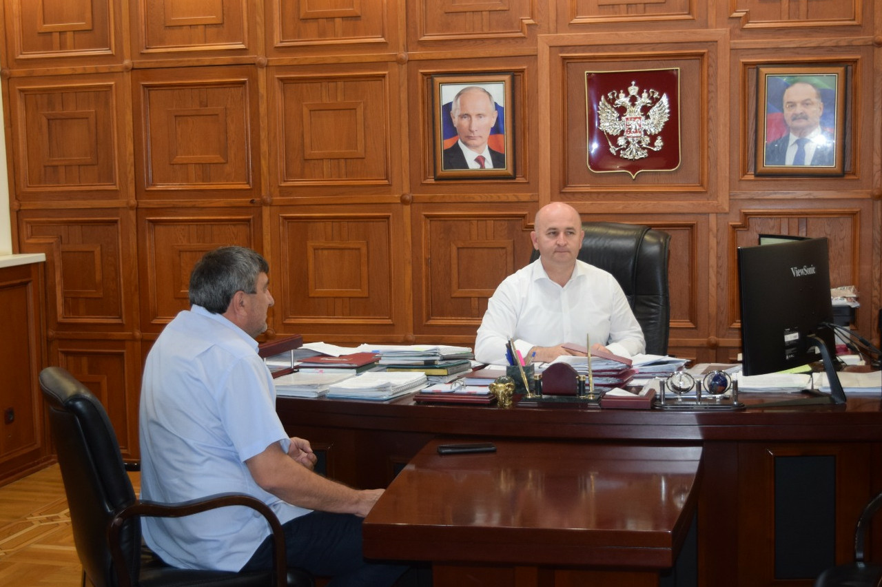 В Даглесхозе прошёл очередной приём граждан.