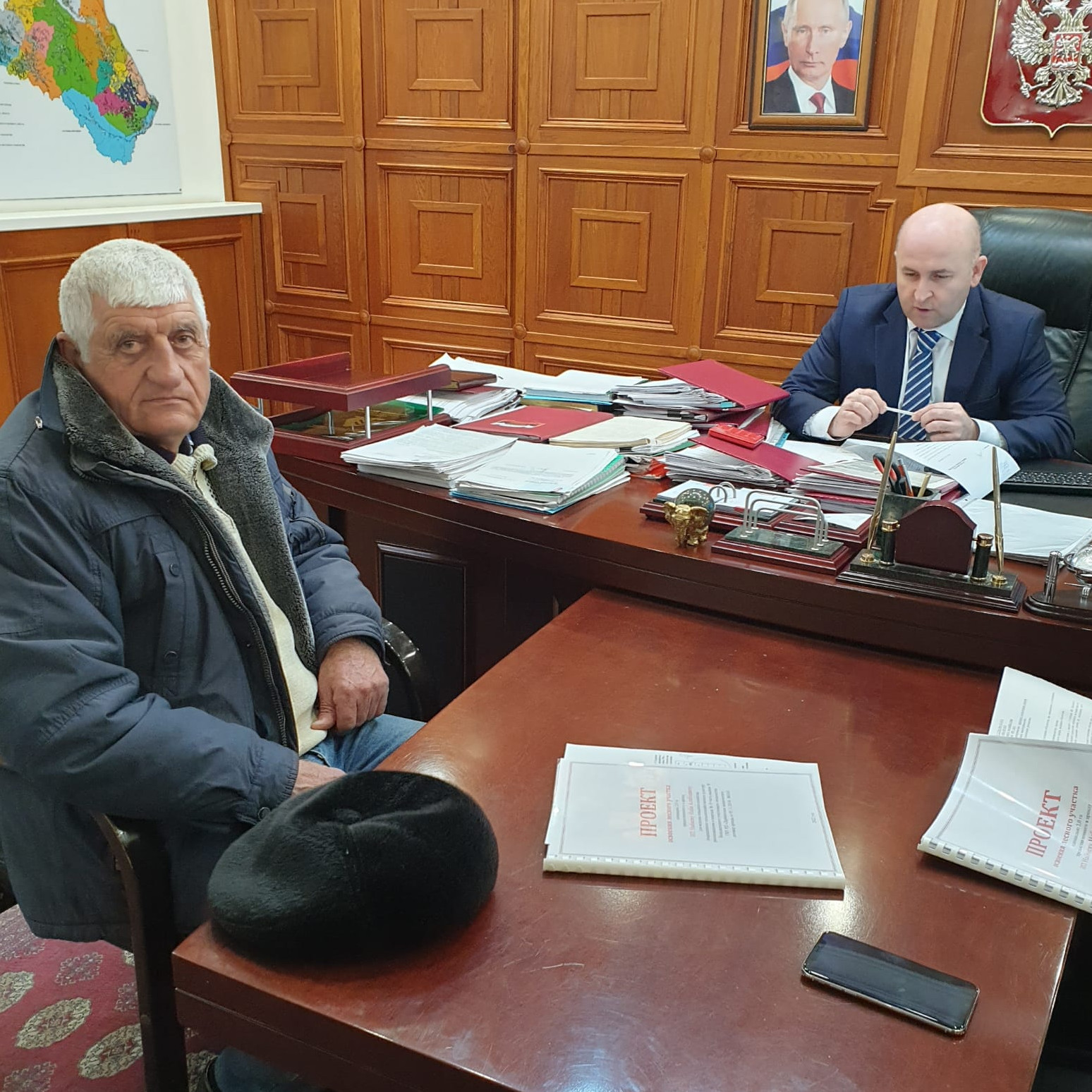 Руководитель Даглесхоза провёл очередной приём граждан