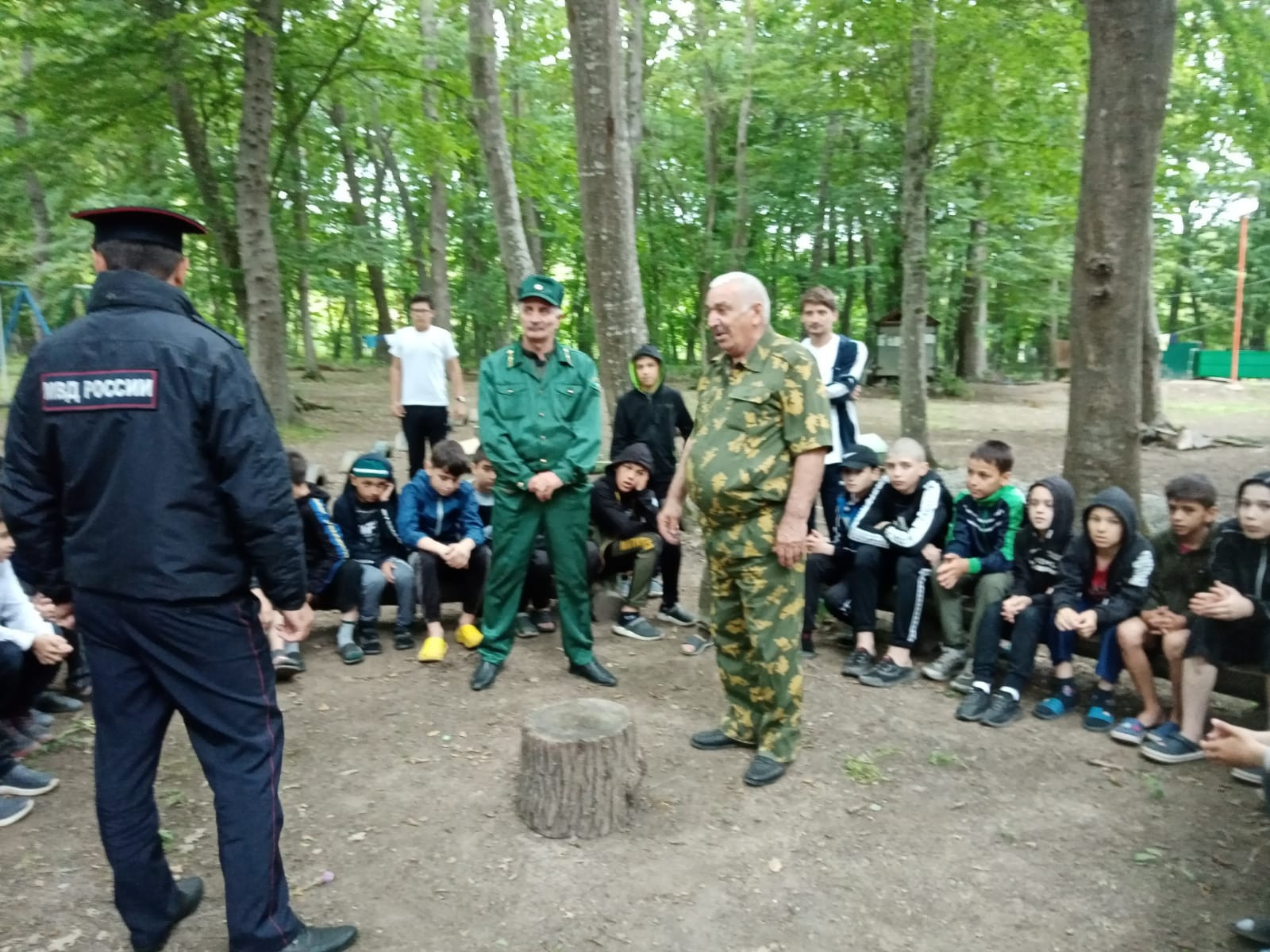 Противопожарная профилактика в детских оздоровительных лагерях.