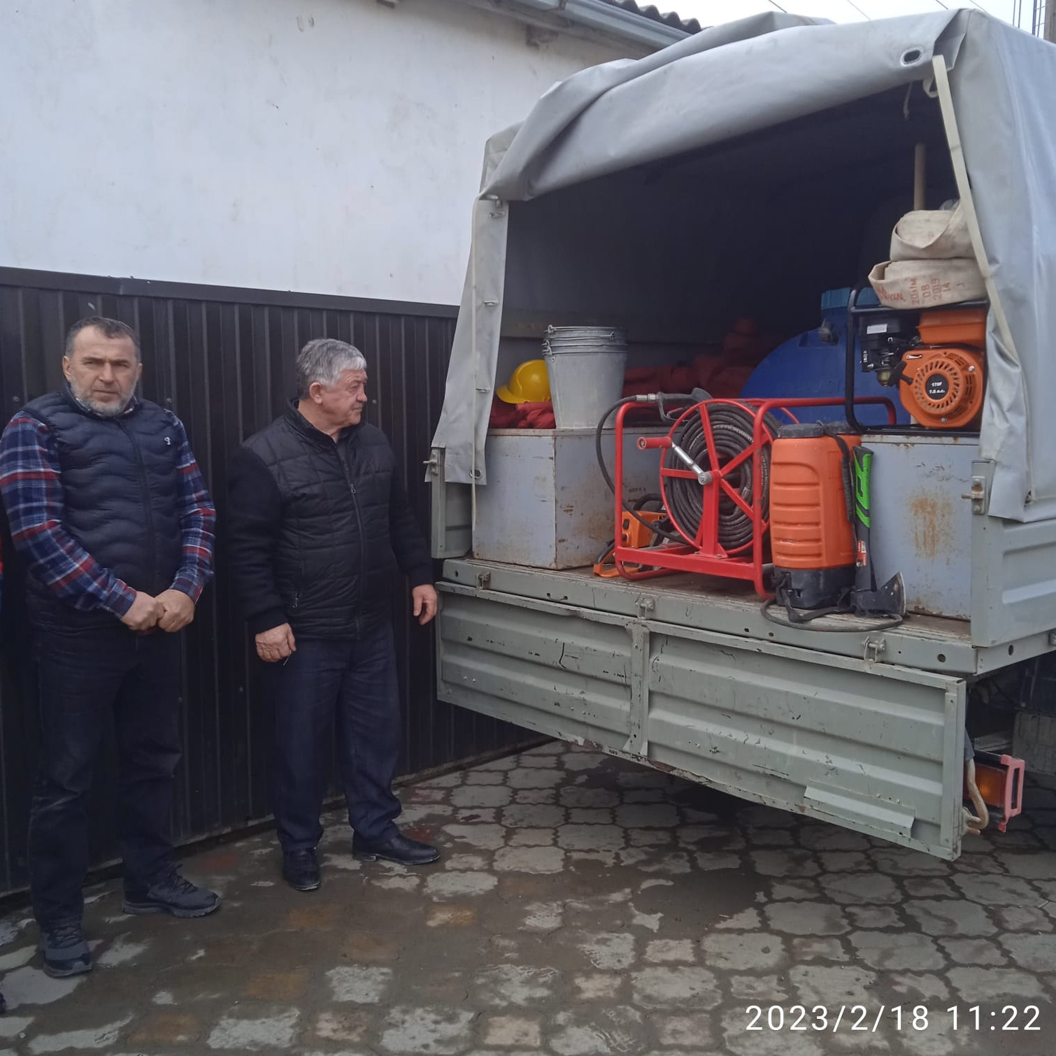 18 февраля 2023г заместитель Председателя Комитета по лесному хозяйству РД  Улакай Улакаевич побывал с проверкой в  ГКУ РД с «Кизлярское лесничество».
