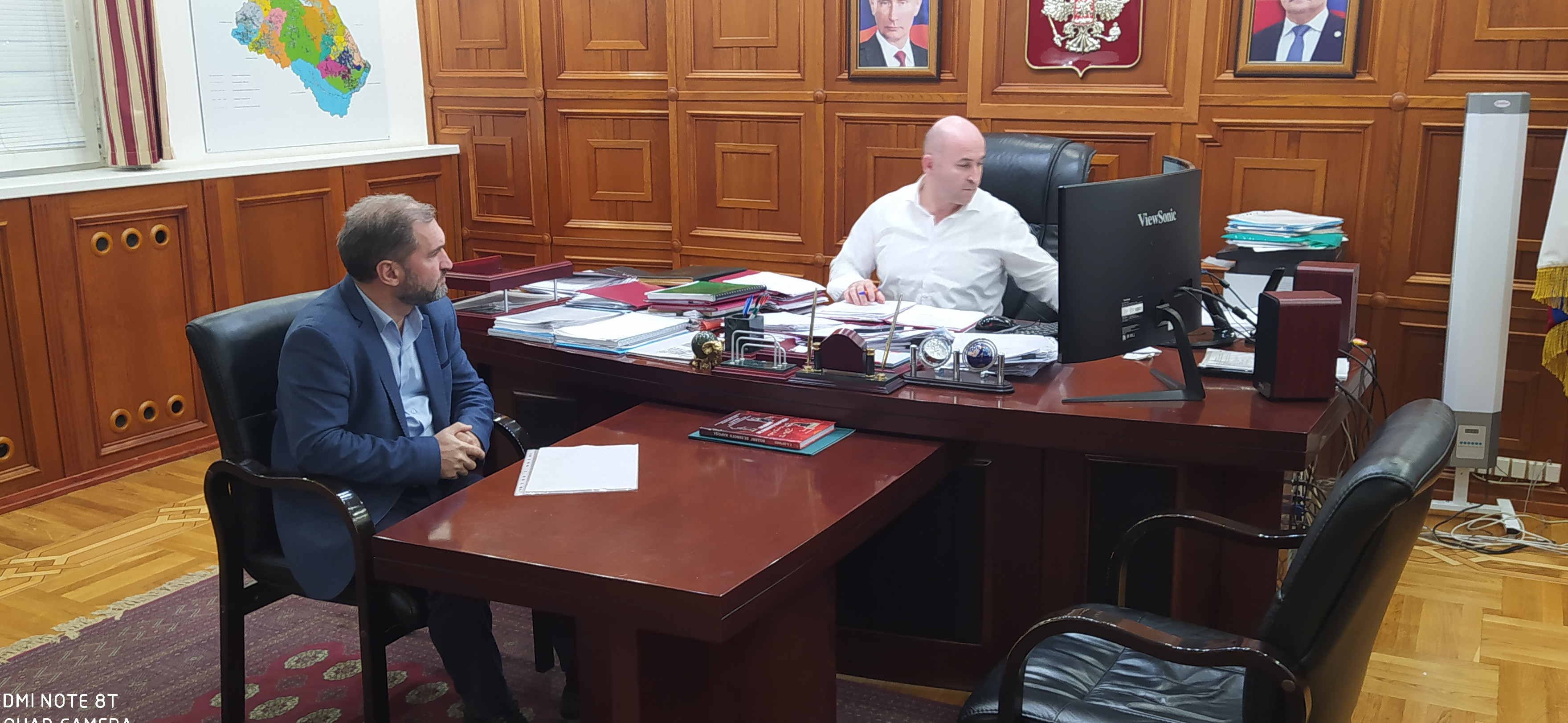 Председатель Комитета по лесному хозяйству РД Вагаб Абдулхамидов  провёл очередной приём граждан