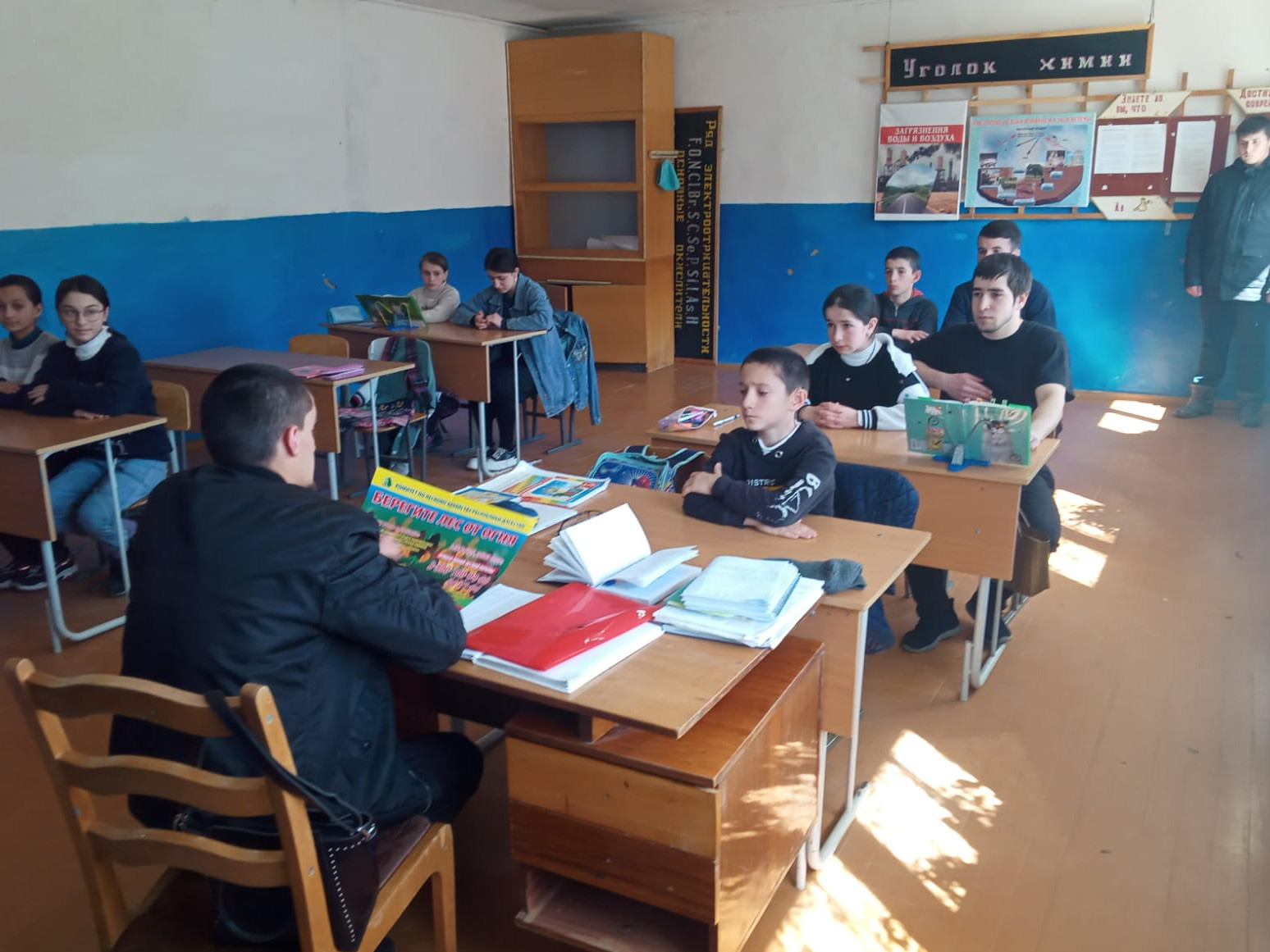 В школах республики лесники продолжают проводить классные часы