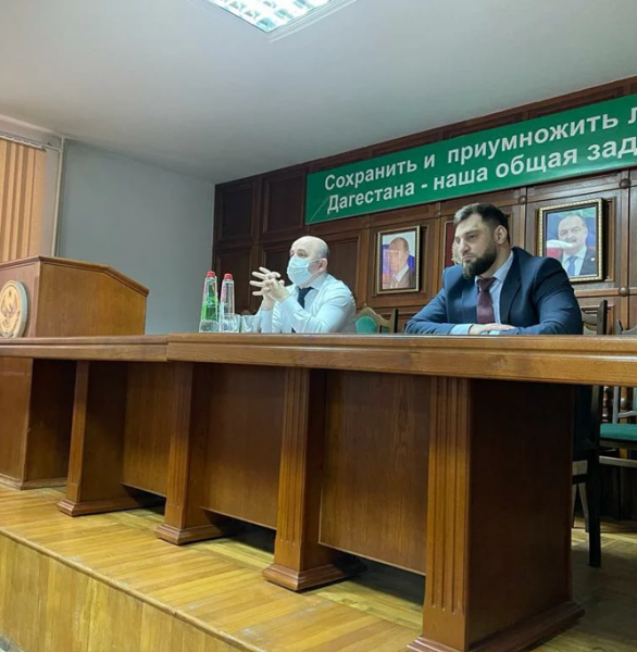 В Даглесхозе прошло расширенное заседание.