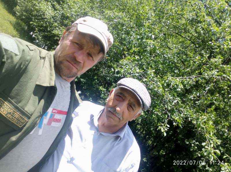 Работники ГКУ РД "Цунтинское лесничество" проводят патрулирование на своих участках.