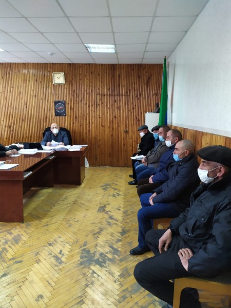 25 января в ГКУ РД "Касумкентское лесничество" состоялось первое совещание в 2022году.