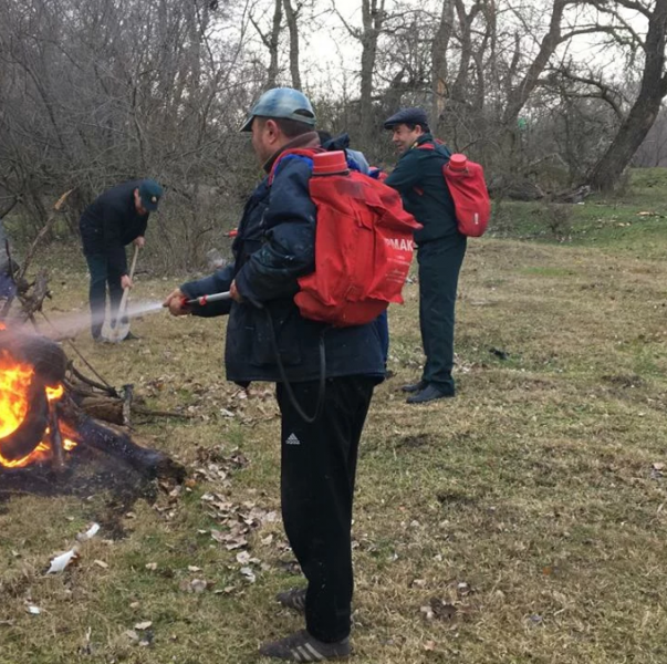 В лесничествах в рамках подготовки к пожароопасному сезону продолжают проводить противопожарные учения.