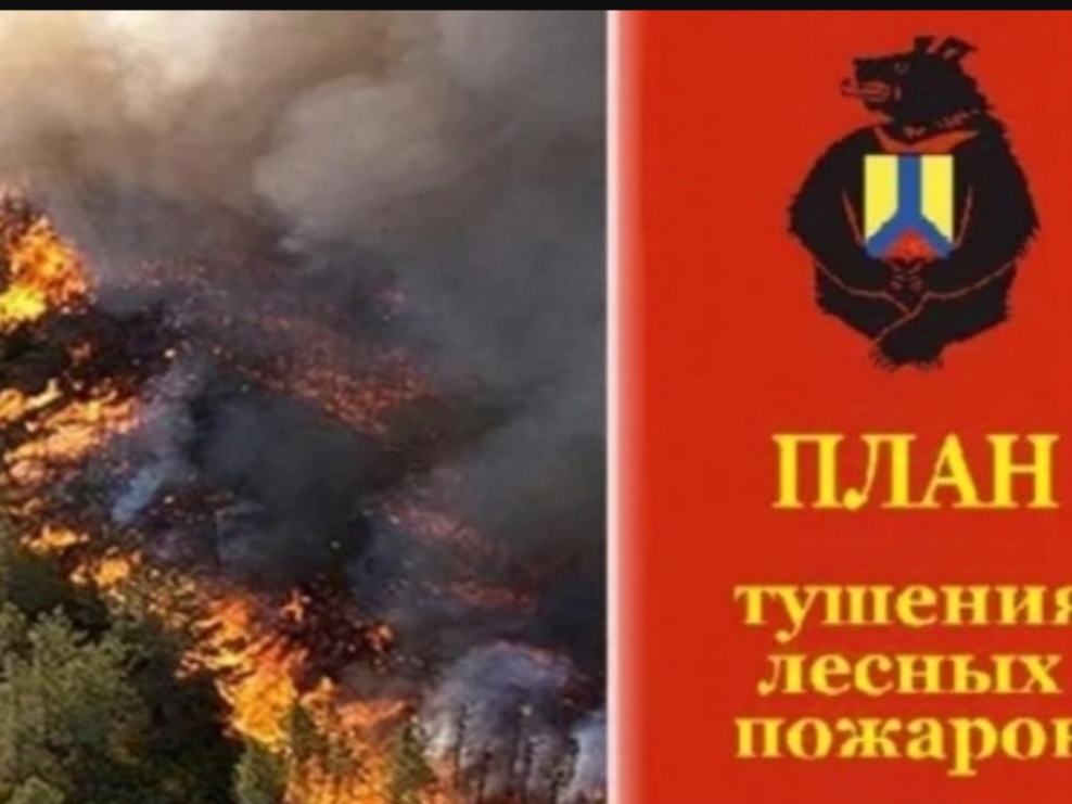 План тушения пожаров