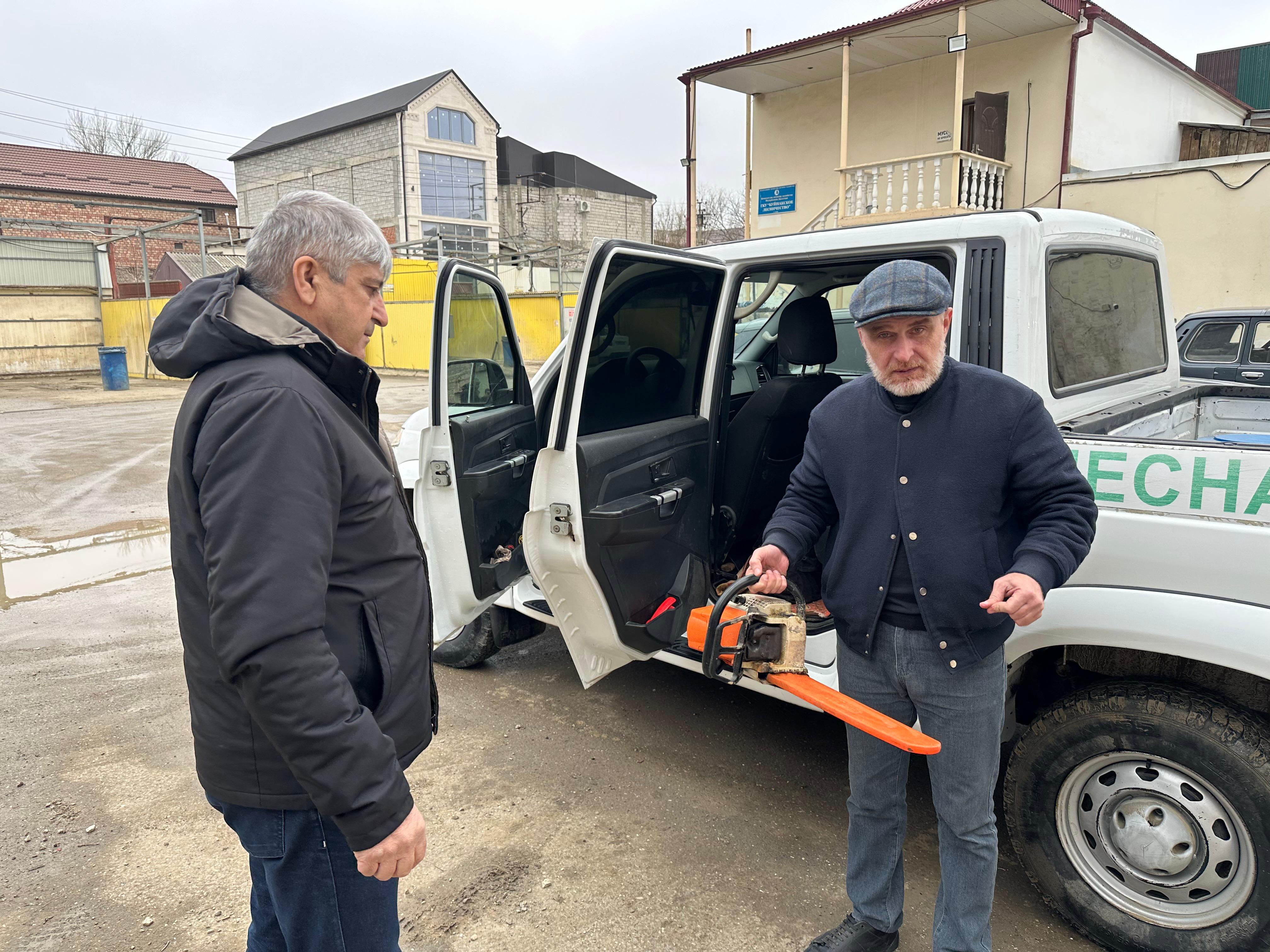 Проверка Буйнакского лесничества