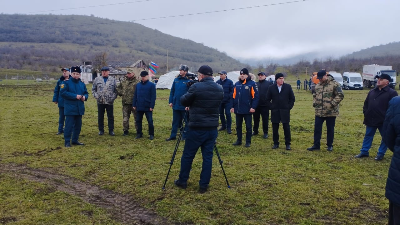 Противопожарные учения Касумкент