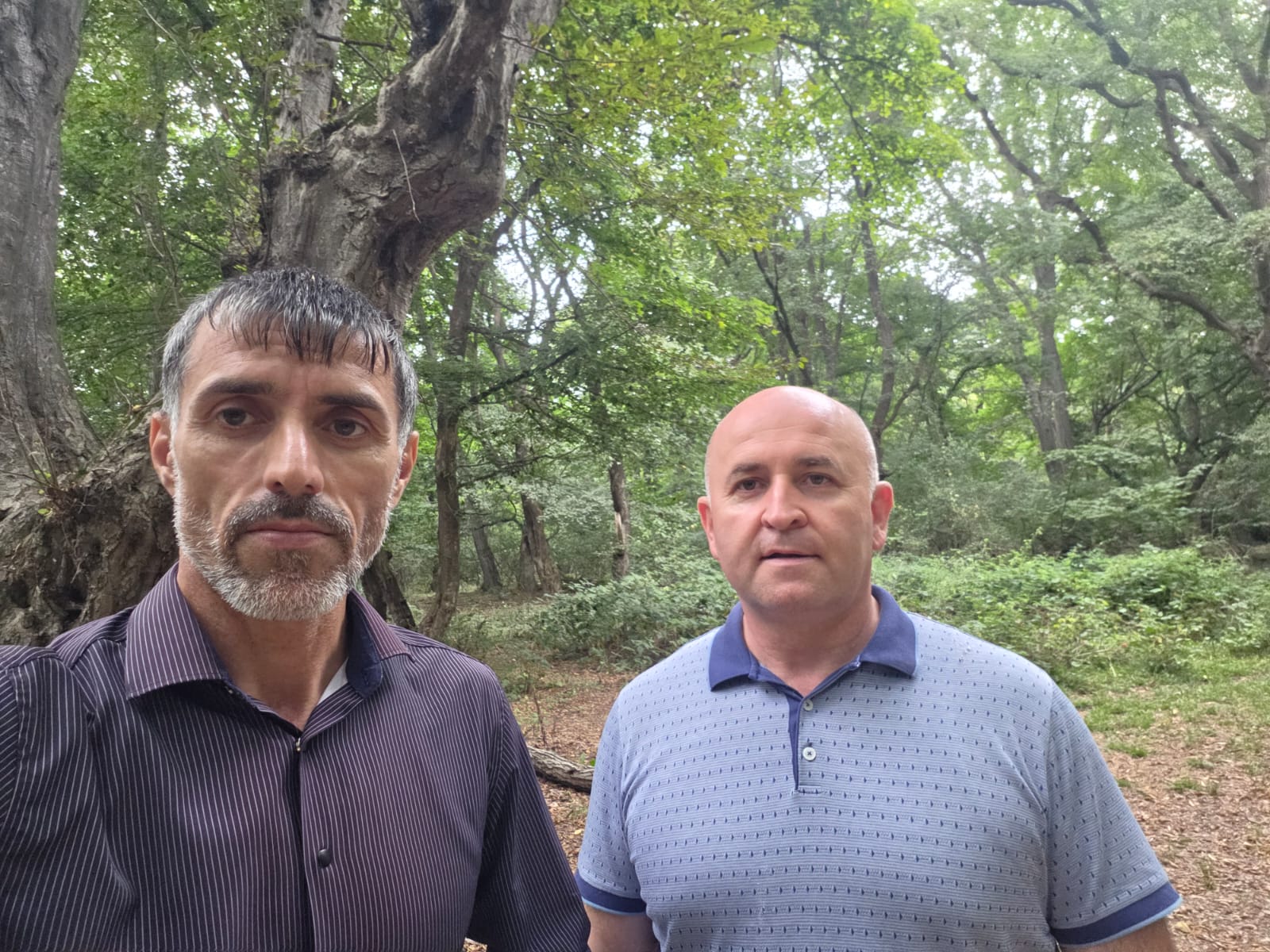 Вагаб Абдулхамидов в кайтагском лесничестве
